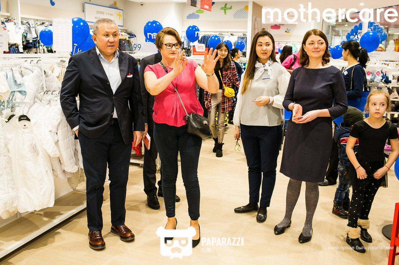 Открытие магазина Mothercare в Алматы ТРЦ Мега парк Алматы 17.02.2018 Открытие магазина Mothercare в Алматы ТРЦ Мега парк