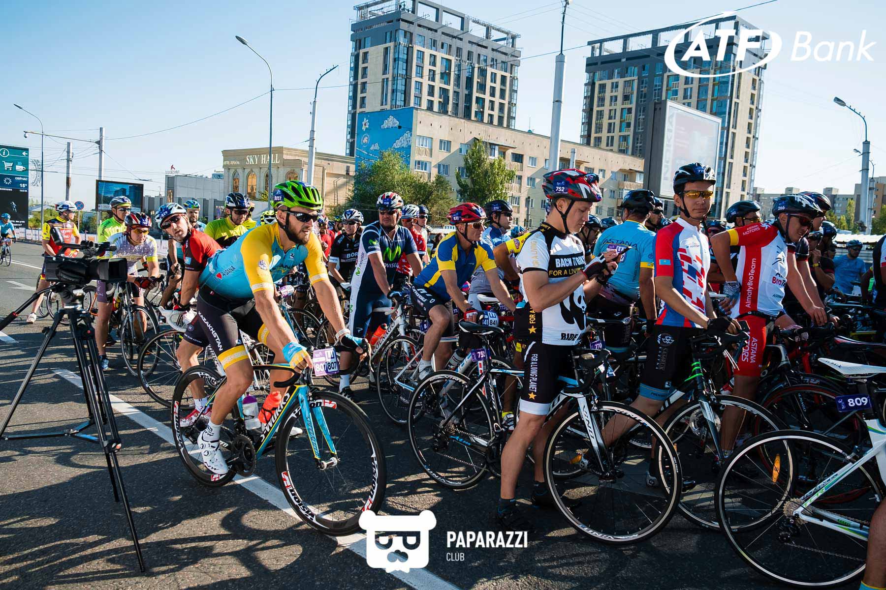 АТФБанк на велогонке "Tour of World Class Almaty" Алматы 18.08.2019 АТФБанк на велогонке "Tour of World Class Almaty"