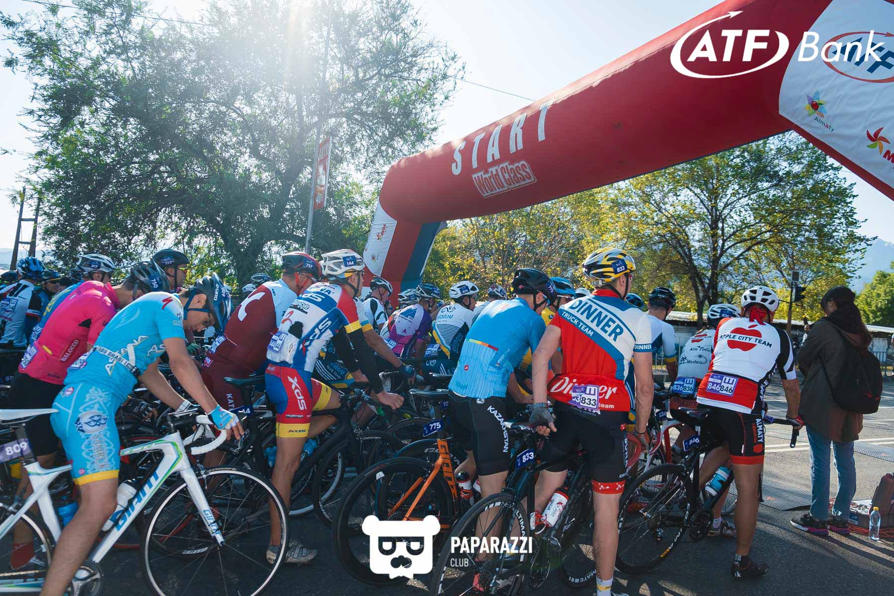 АТФБанк на велогонке "Tour of World Class Almaty" Алматы 18.08.2019 АТФБанк на велогонке "Tour of World Class Almaty"