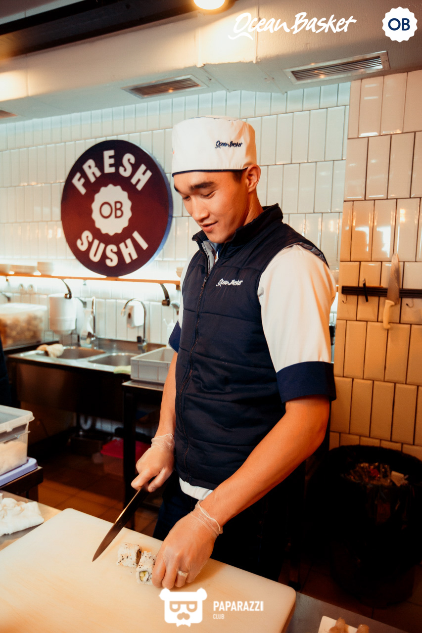 Розыгрыш призов в "Ocean Basket" Алматы 04.12.2018 Розыгрыш призов в "Ocean Basket"