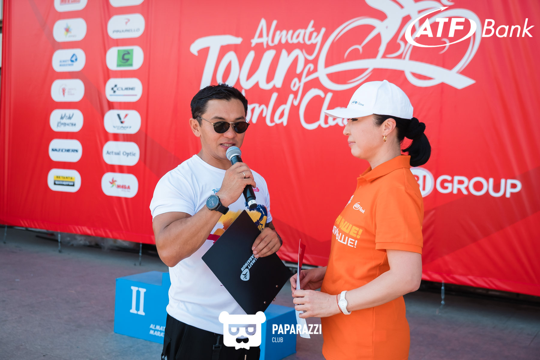 АТФБанк на велогонке "Tour of World Class Almaty" Алматы 18.08.2019 АТФБанк на велогонке "Tour of World Class Almaty"