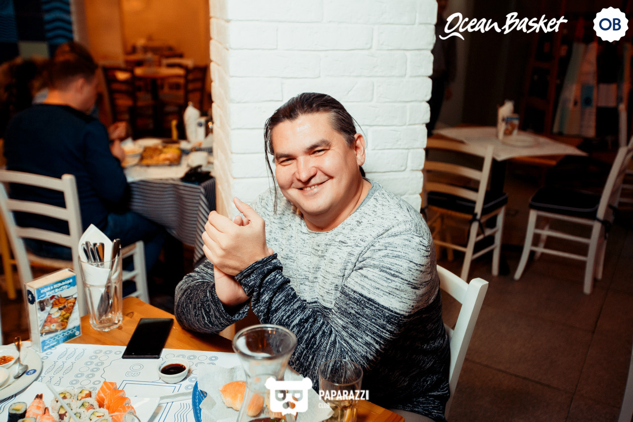 Розыгрыш призов в "Ocean Basket" Алматы 04.12.2018 Розыгрыш призов в "Ocean Basket"