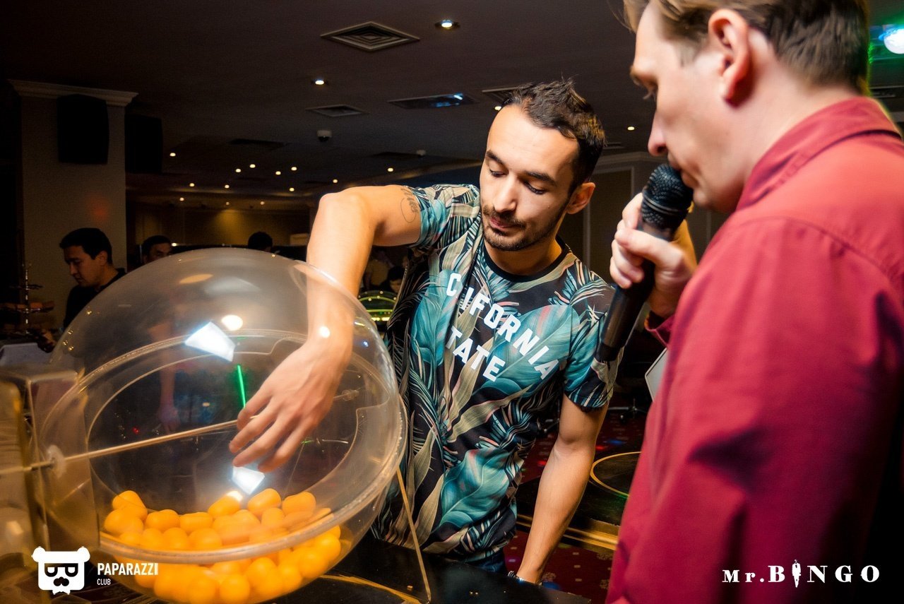 Бинго-клуб "Mr.Bingo" Алматы 28.04.2018 Бинго-клуб "Mr.Bingo"