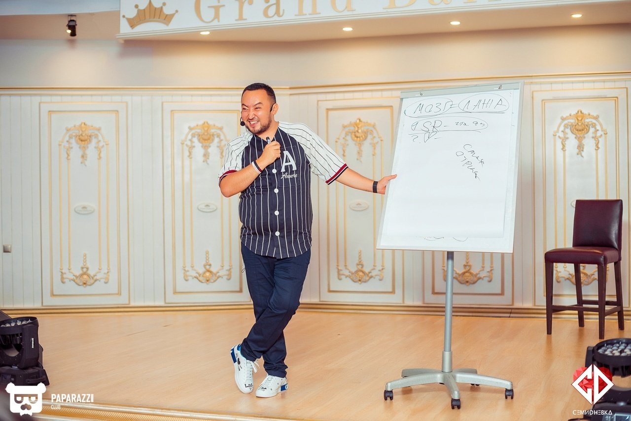 Первый день тренинга «Семидневка’14» с Сериком Торекеш Алматы 06.08.2018 Первый день тренинга «Семидневка’14» с Сериком Торекеш