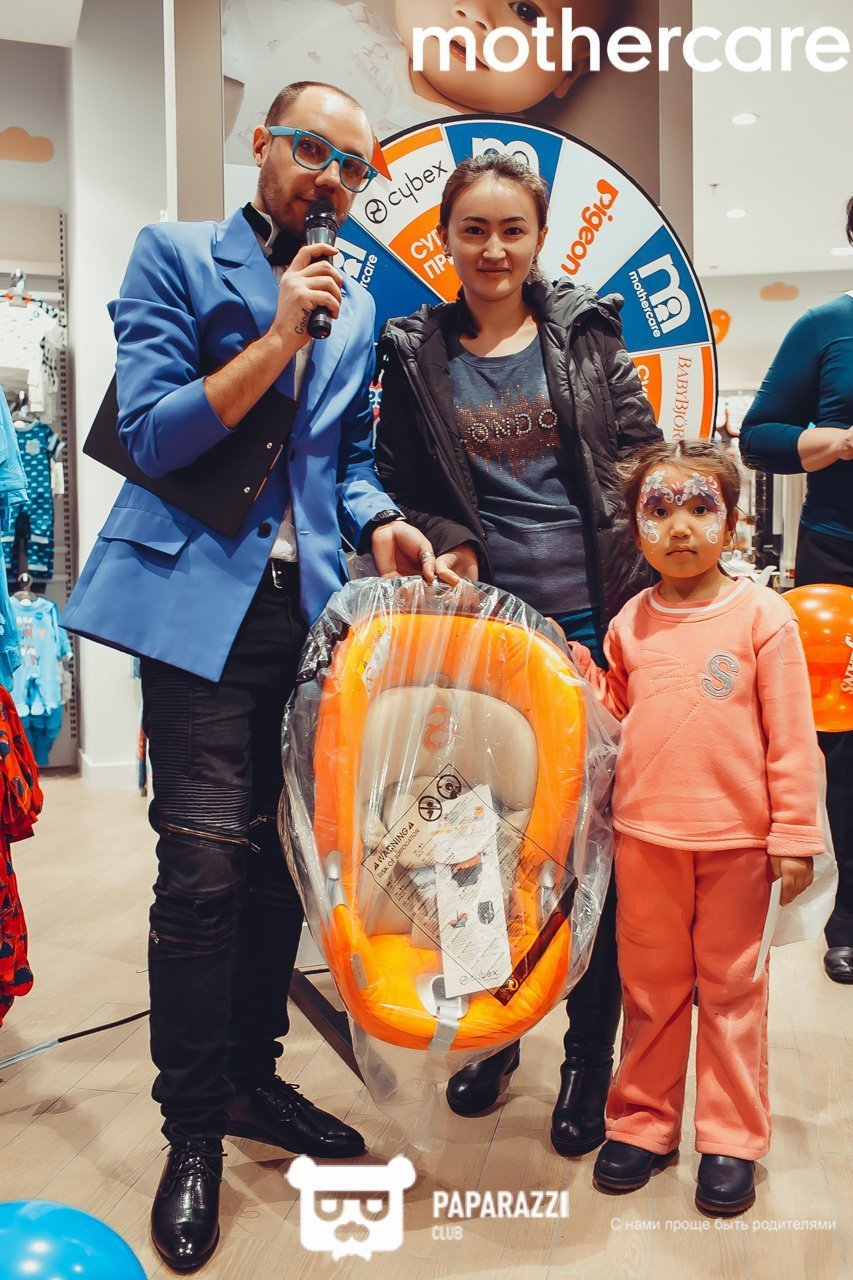 Открытие магазина Mothercare в Алматы ТРЦ Мега парк Алматы 17.02.2018 Открытие магазина Mothercare в Алматы ТРЦ Мега парк