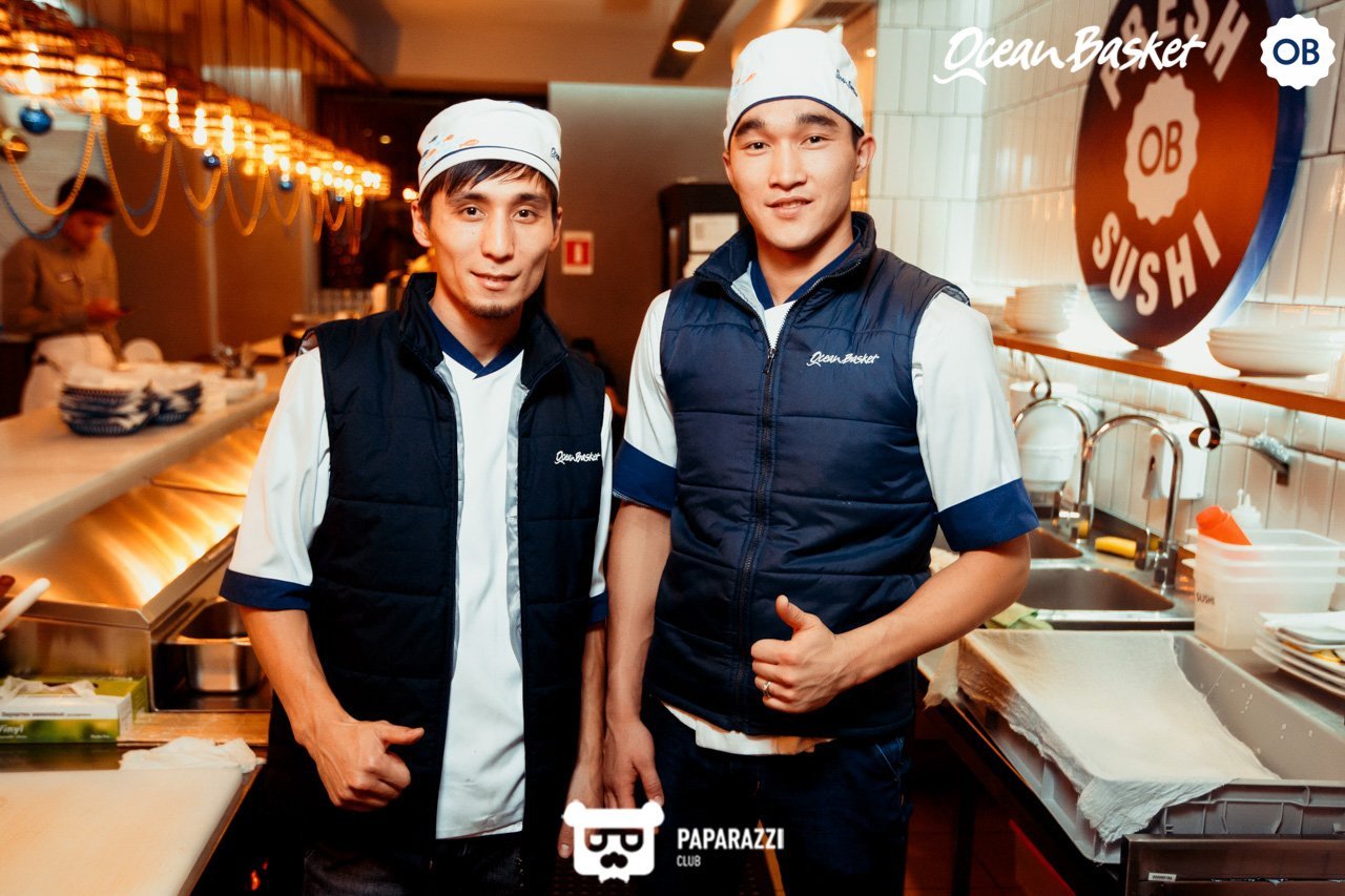 Розыгрыш призов в "Ocean Basket" Алматы 04.12.2018 Розыгрыш призов в "Ocean Basket"