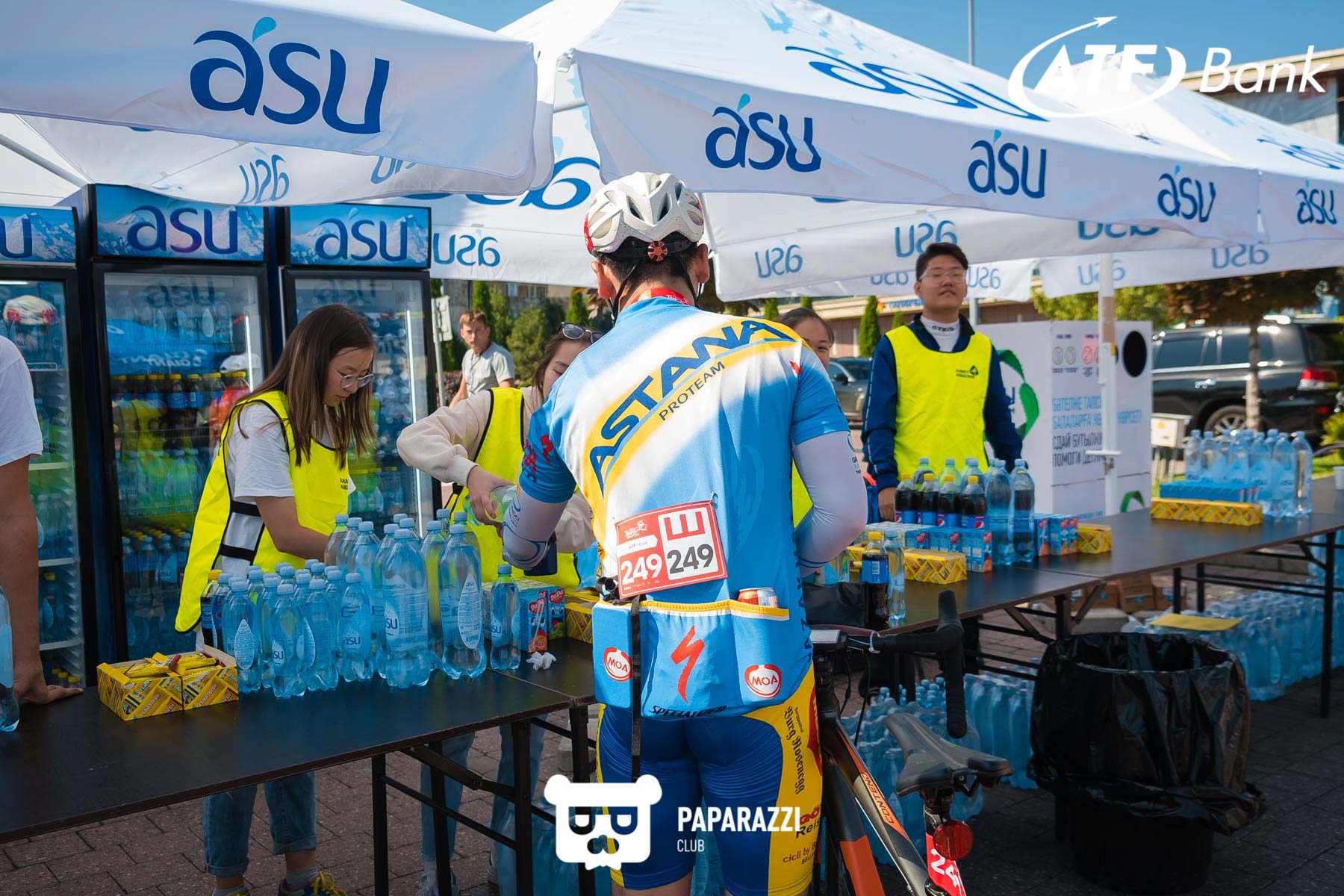 АТФБанк на велогонке "Tour of World Class Almaty" Алматы 18.08.2019 АТФБанк на велогонке "Tour of World Class Almaty"