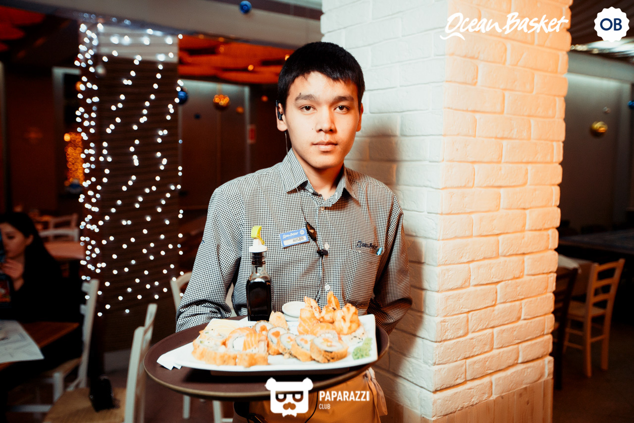 Розыгрыш призов в "Ocean Basket" Алматы 04.12.2018 Розыгрыш призов в "Ocean Basket"