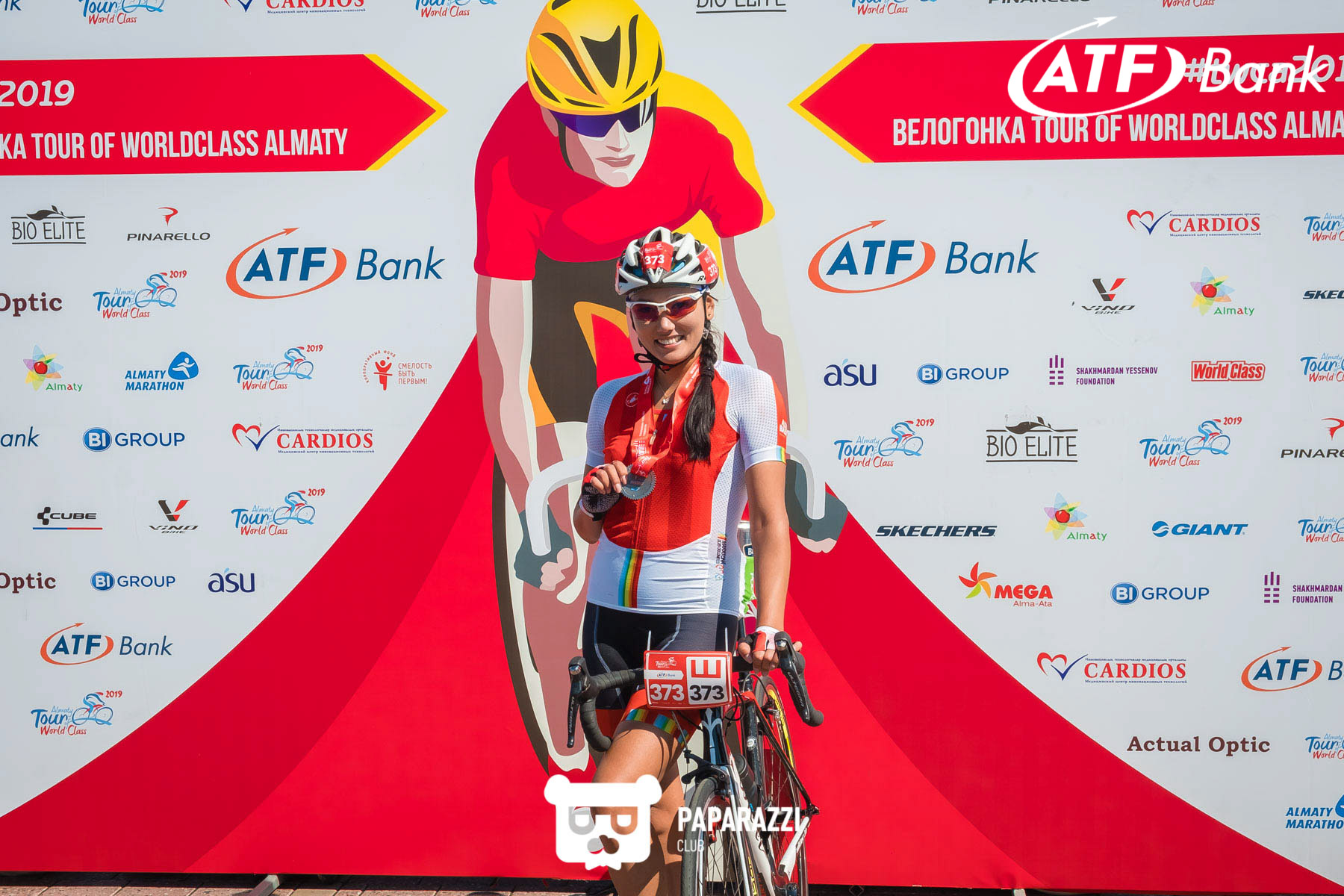 АТФБанк на велогонке "Tour of World Class Almaty" Алматы 18.08.2019 АТФБанк на велогонке "Tour of World Class Almaty"