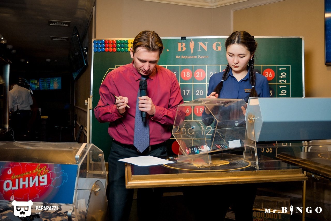 Бинго-клуб "Mr.Bingo" Алматы 28.04.2018 Бинго-клуб "Mr.Bingo"