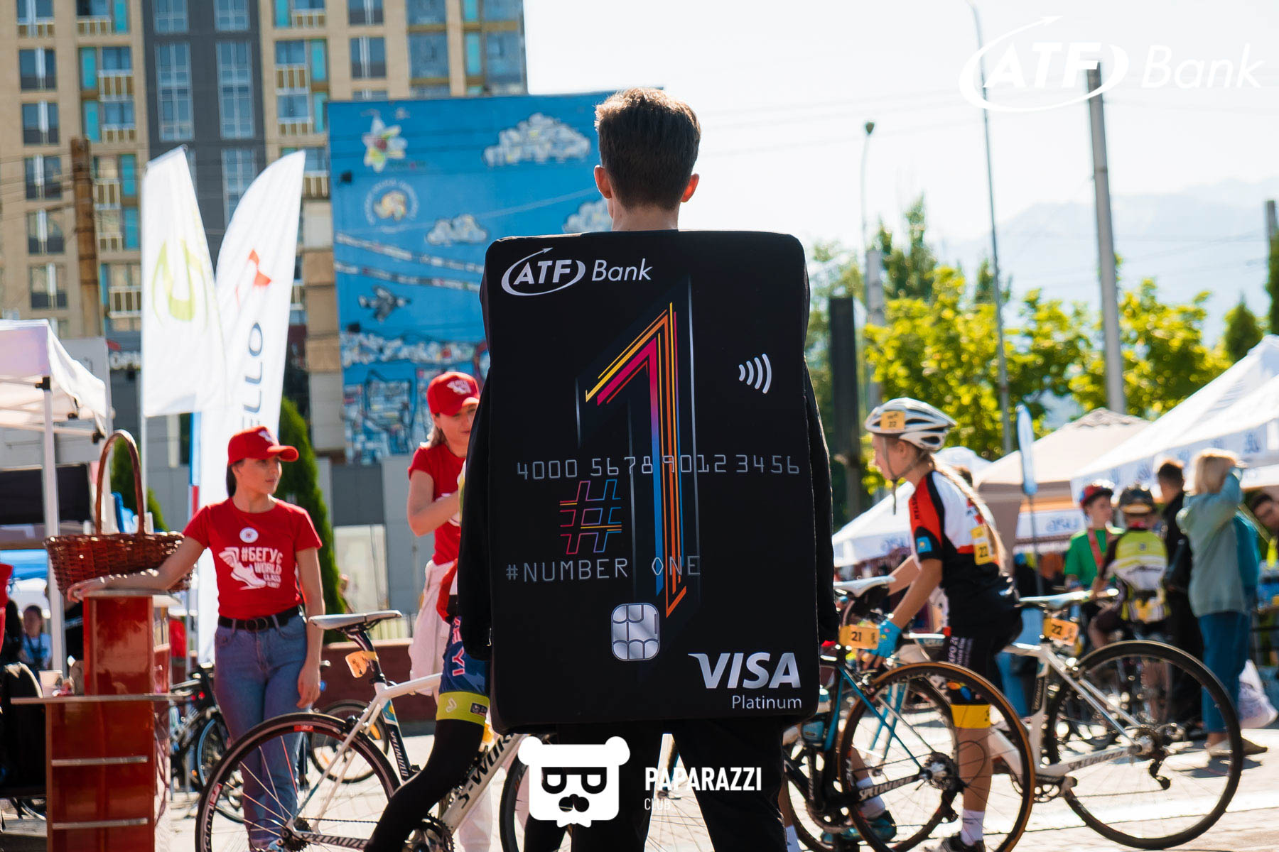 АТФБанк на велогонке "Tour of World Class Almaty" Алматы 18.08.2019 АТФБанк на велогонке "Tour of World Class Almaty"