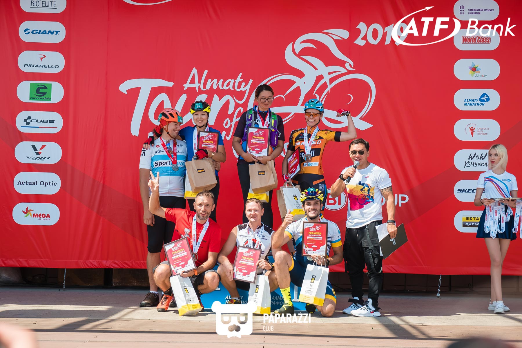АТФБанк на велогонке "Tour of World Class Almaty" Алматы 18.08.2019 АТФБанк на велогонке "Tour of World Class Almaty"