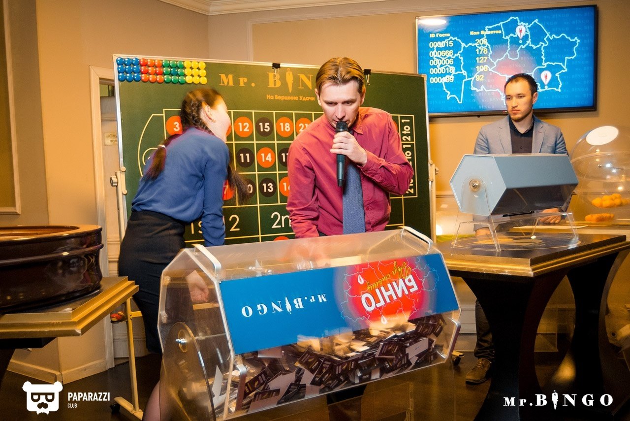 Бинго-клуб "Mr.Bingo" Алматы 28.04.2018 Бинго-клуб "Mr.Bingo"