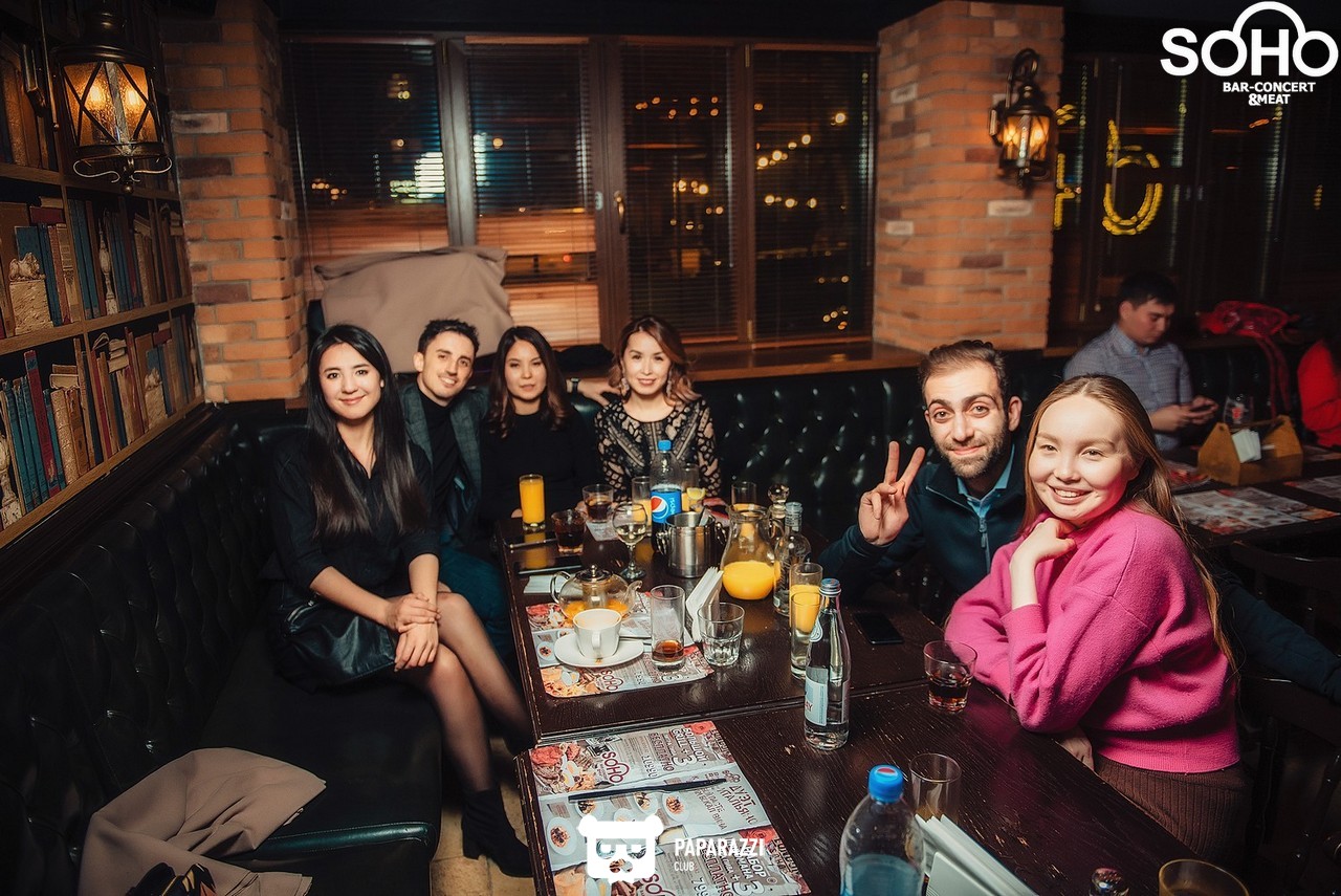 Soho Bar - Concert & Meat Алматы 22.02.2019 Soho Bar - Concert & Meat