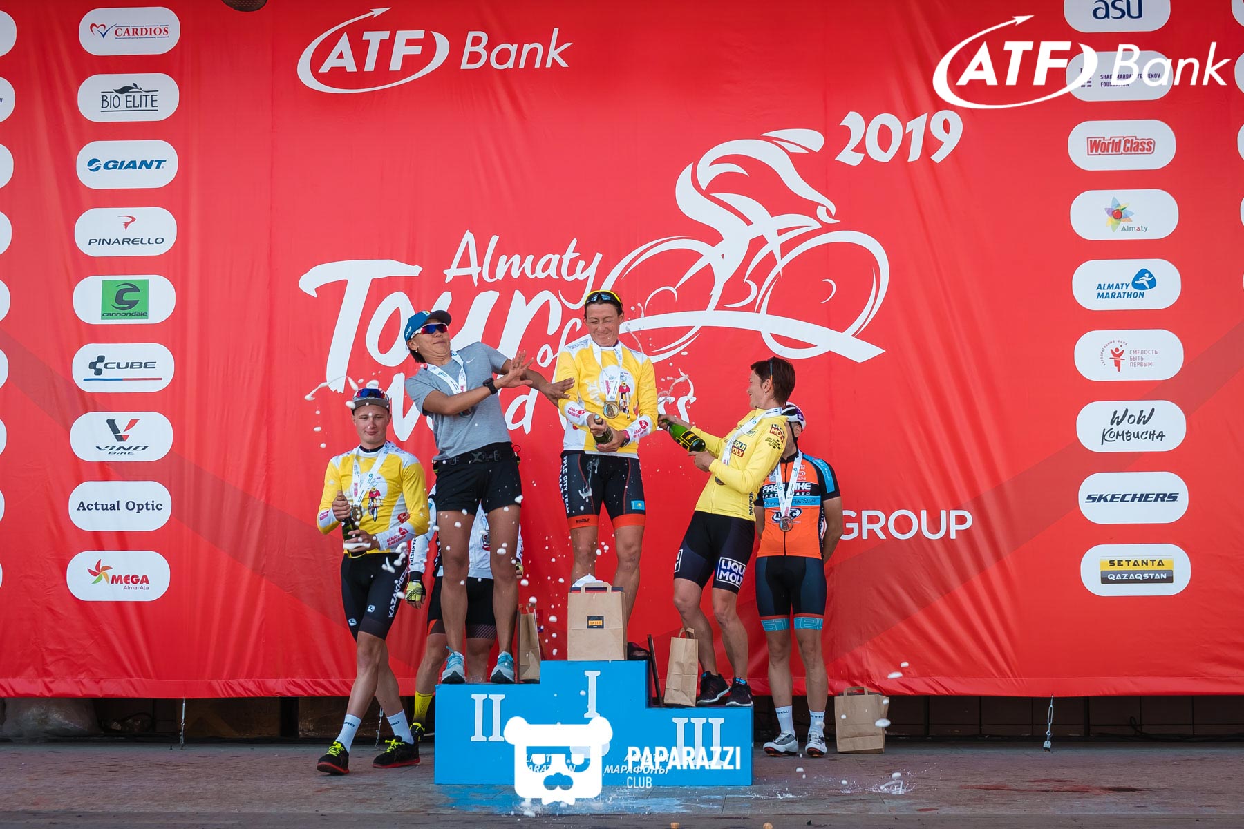 АТФБанк на велогонке "Tour of World Class Almaty" Алматы 18.08.2019 АТФБанк на велогонке "Tour of World Class Almaty"