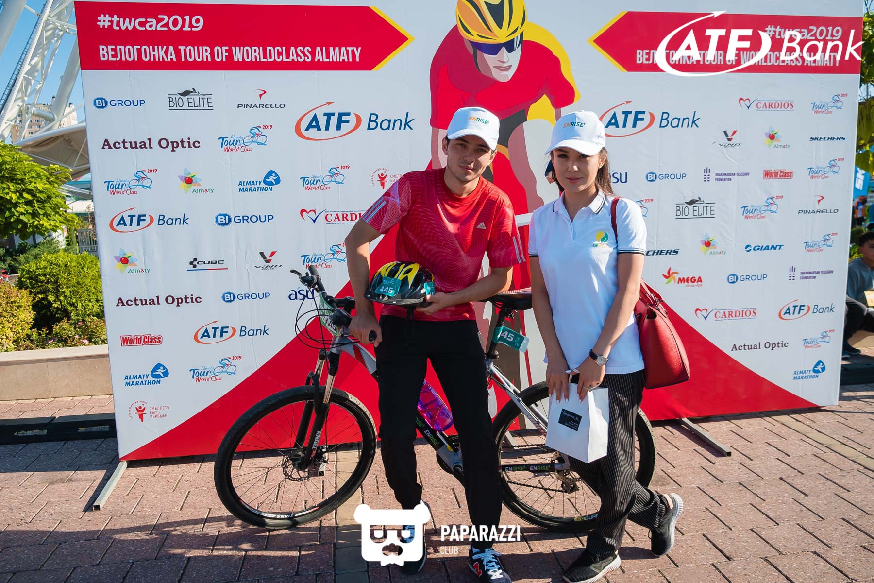 АТФБанк на велогонке "Tour of World Class Almaty" Алматы 18.08.2019 АТФБанк на велогонке "Tour of World Class Almaty"