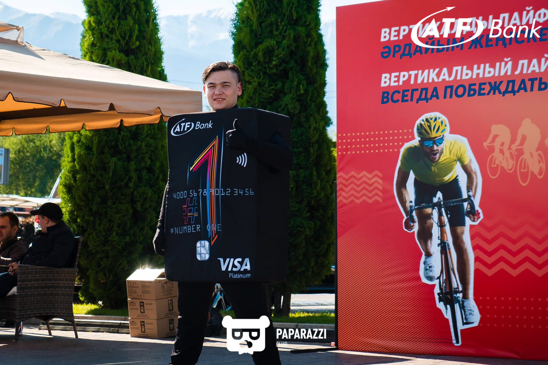 АТФБанк на велогонке "Tour of World Class Almaty" Алматы 18.08.2019 АТФБанк на велогонке "Tour of World Class Almaty"