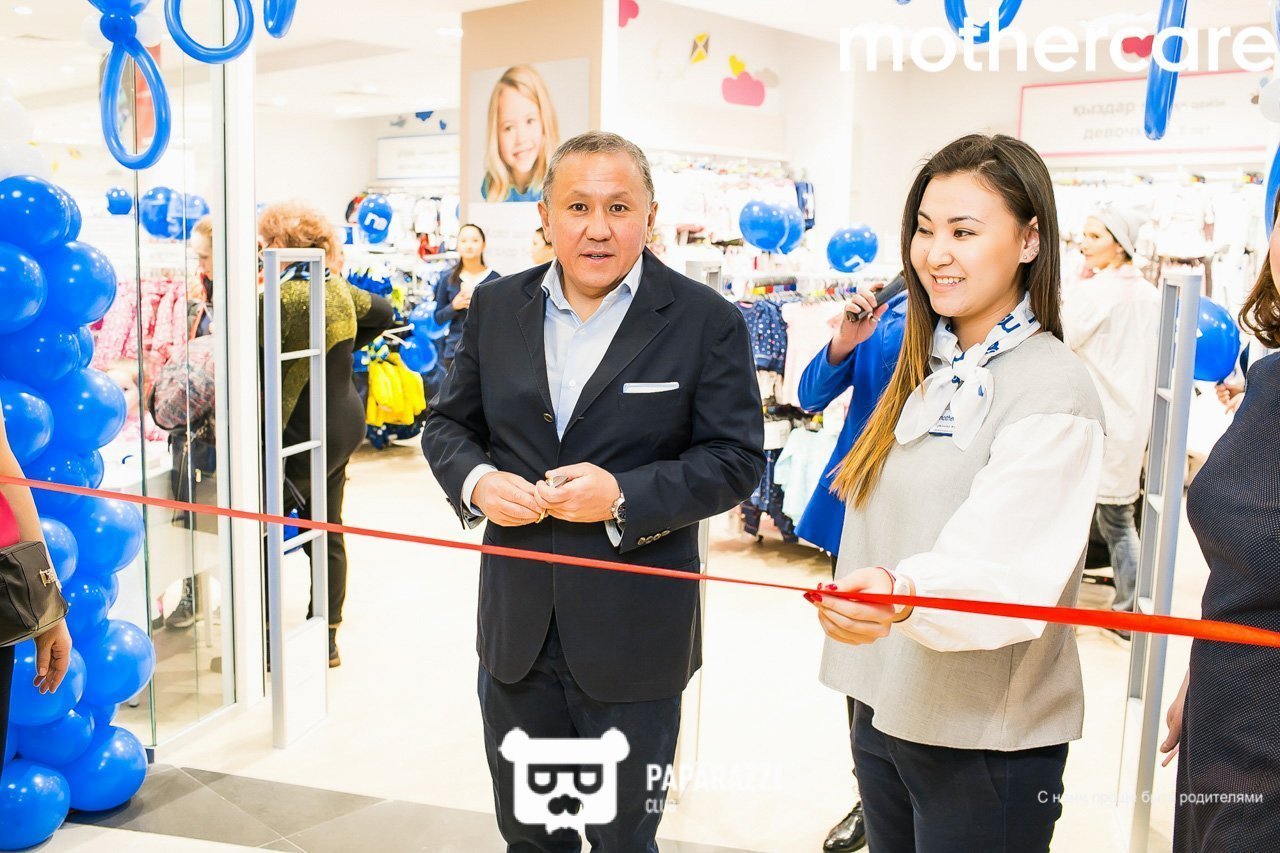 Открытие магазина Mothercare в Алматы ТРЦ Мега парк Алматы 17.02.2018 Открытие магазина Mothercare в Алматы ТРЦ Мега парк