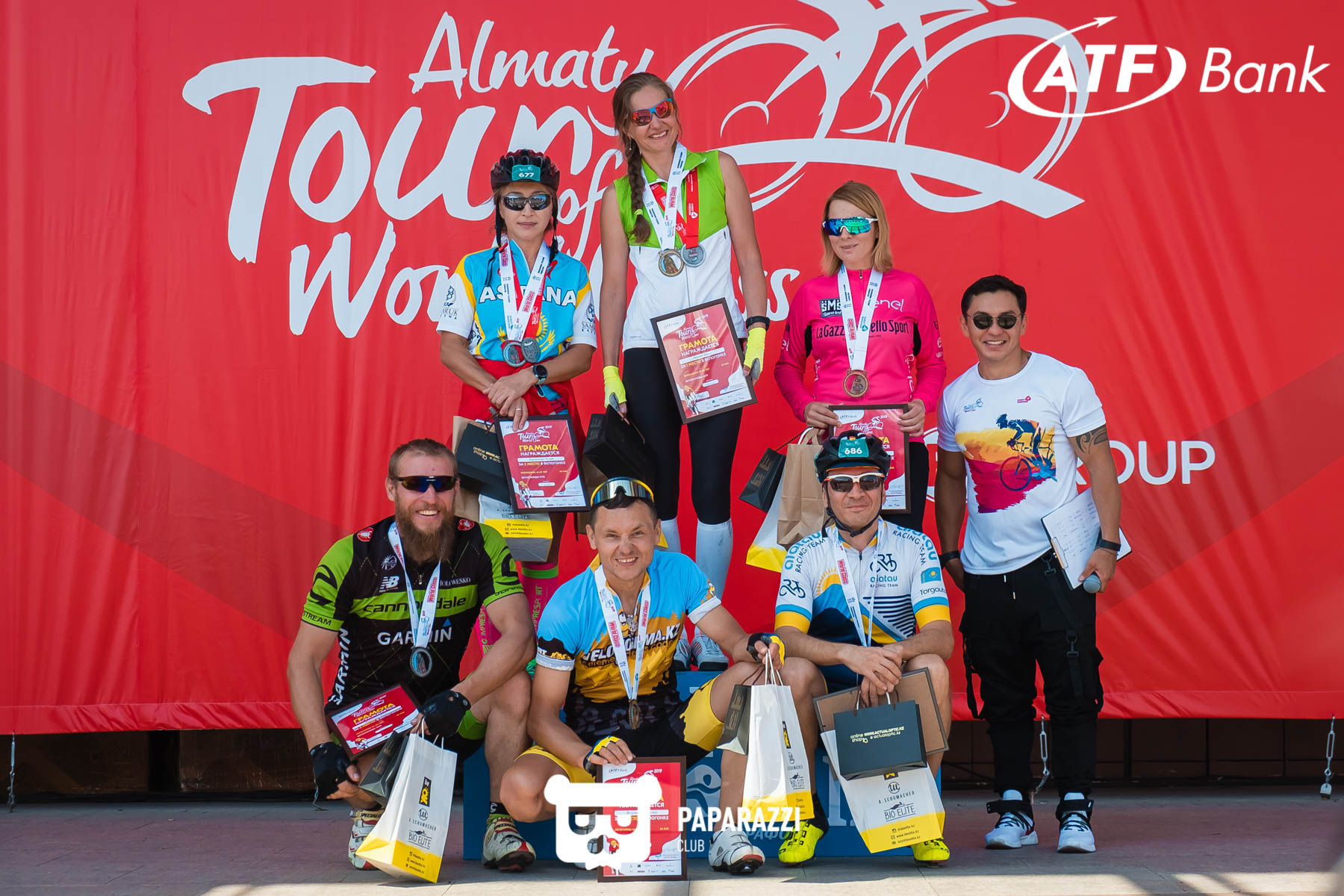 АТФБанк на велогонке "Tour of World Class Almaty" Алматы 18.08.2019 АТФБанк на велогонке "Tour of World Class Almaty"