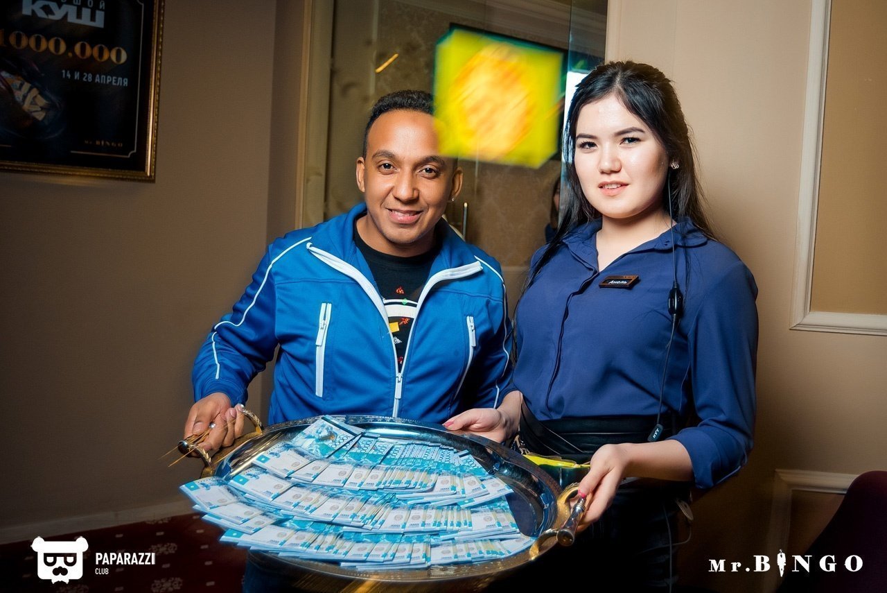 Бинго-клуб "Mr.Bingo" Алматы 28.04.2018 Бинго-клуб "Mr.Bingo"