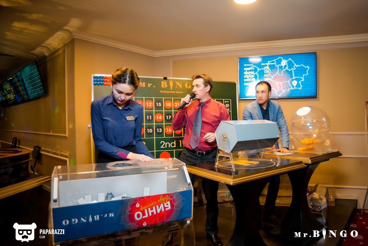 Бинго-клуб "Mr.Bingo" Алматы 28.04.2018 Бинго-клуб "Mr.Bingo"