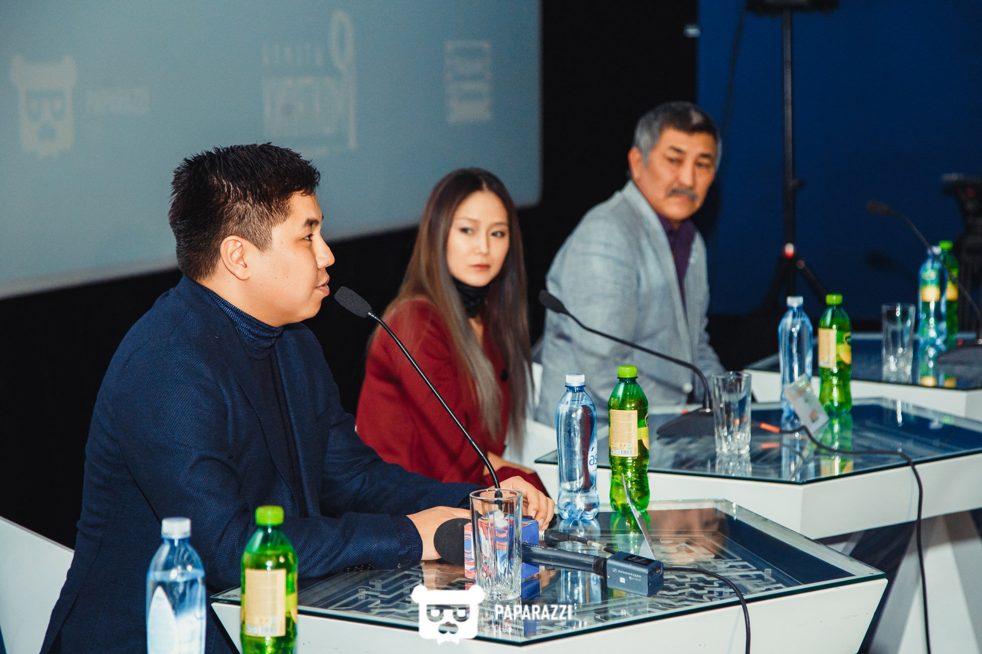 Закрытый показ картины "Я-жених" режиссера Нуртаса Адамбай Алматы 02/28/2018 Закрытый показ картины "Я-жених" режиссера Нуртаса Адамбай