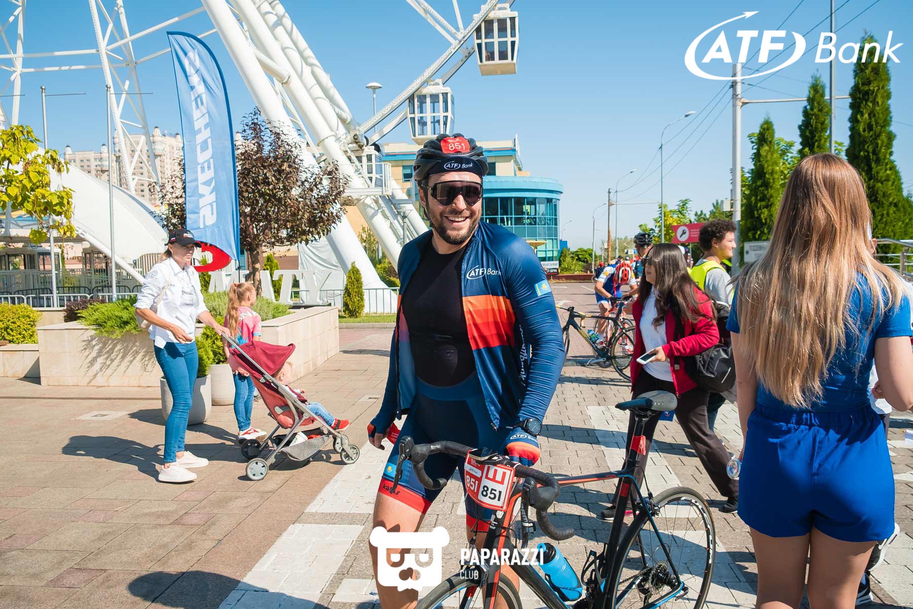 АТФБанк на велогонке "Tour of World Class Almaty" Алматы 18.08.2019 АТФБанк на велогонке "Tour of World Class Almaty"