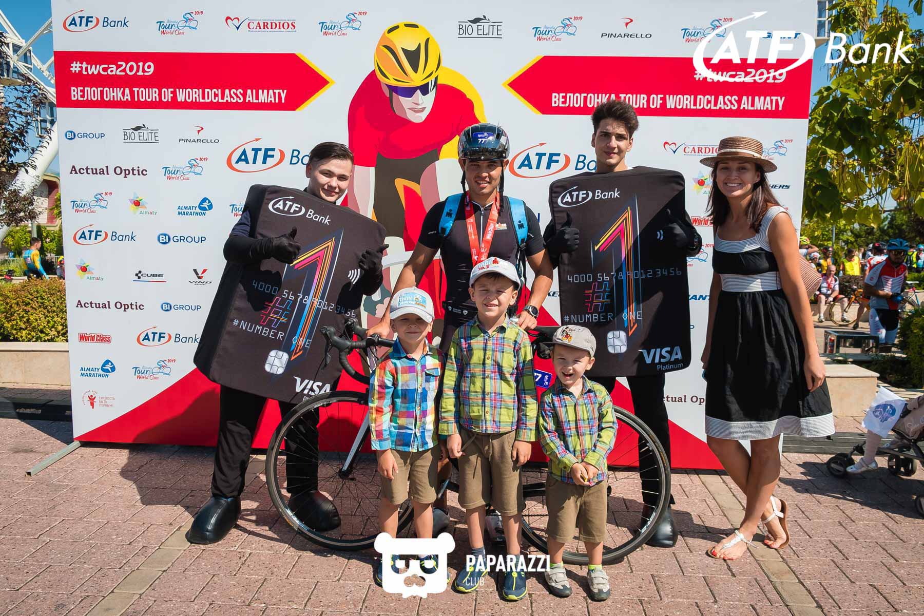 АТФБанк на велогонке "Tour of World Class Almaty" Алматы 18.08.2019 АТФБанк на велогонке "Tour of World Class Almaty"