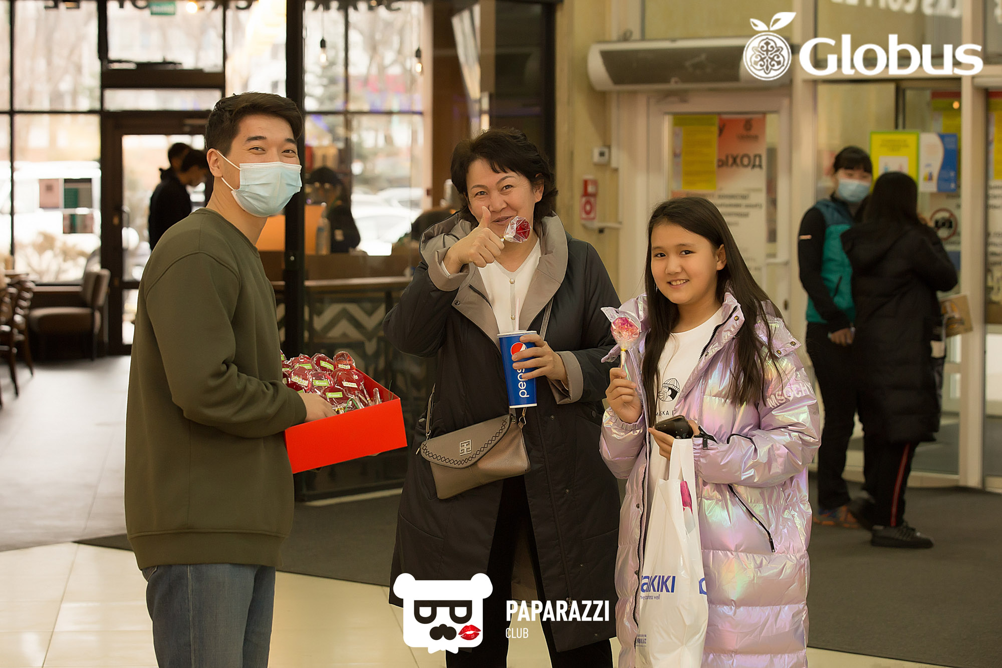 8 марта в ТРЦ "GLOBUS" Алматы 08.03.2022 8 марта в ТРЦ "GLOBUS"