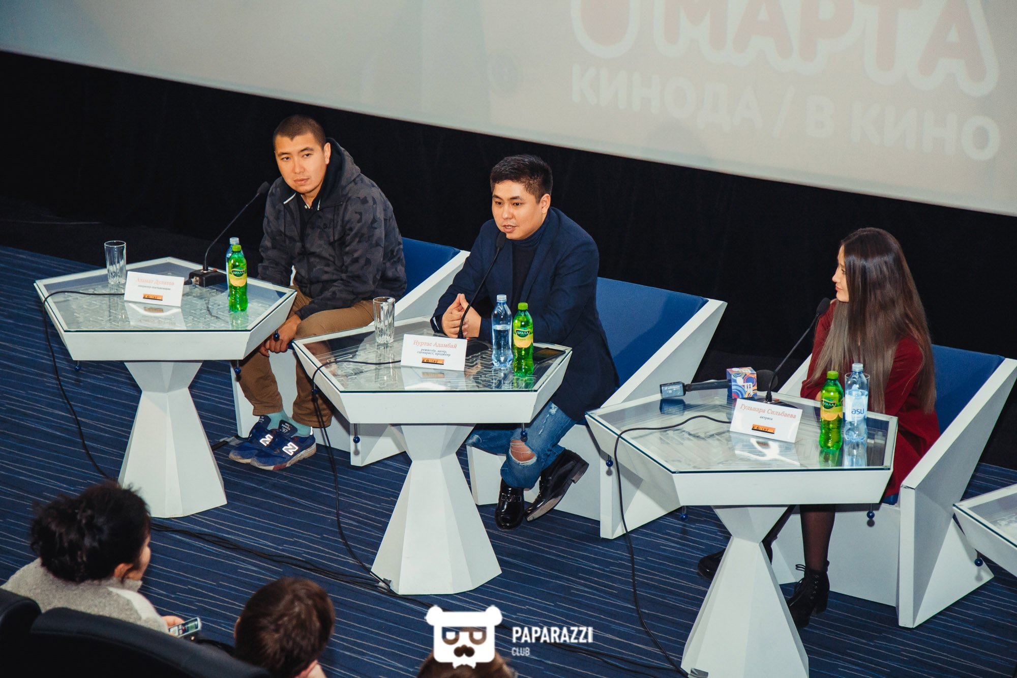 Закрытый показ картины "Я-жених" режиссера Нуртаса Адамбай Алматы 02/28/2018 Закрытый показ картины "Я-жених" режиссера Нуртаса Адамбай