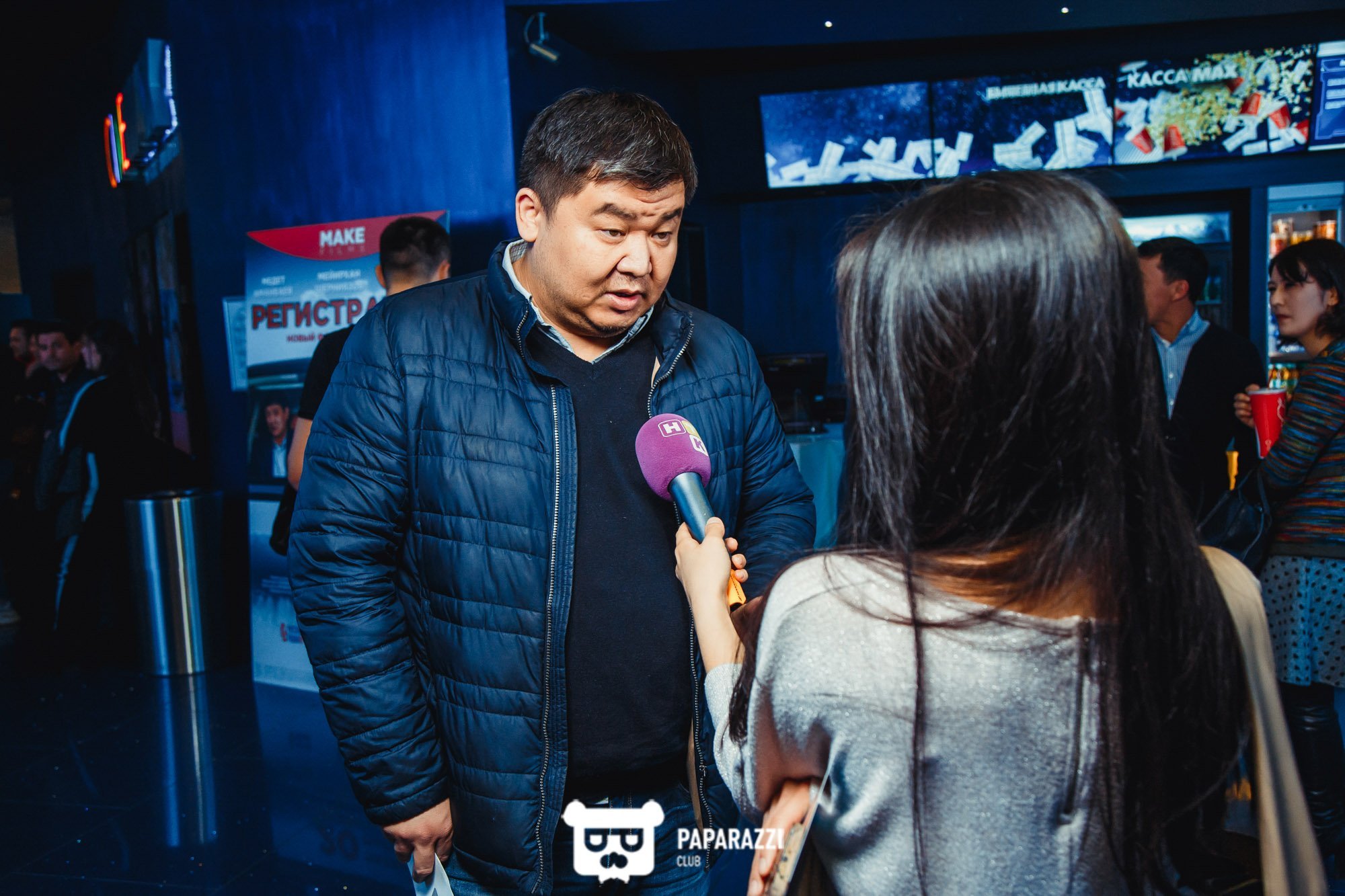 Закрытый показ картины "Я-жених" режиссера Нуртаса Адамбай Алматы 02/28/2018 Закрытый показ картины "Я-жених" режиссера Нуртаса Адамбай