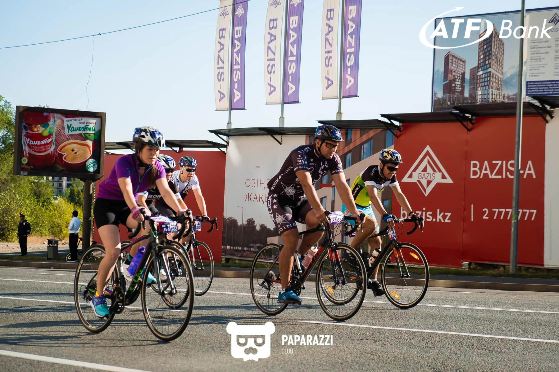 АТФБанк на велогонке "Tour of World Class Almaty" Алматы 18.08.2019 АТФБанк на велогонке "Tour of World Class Almaty"