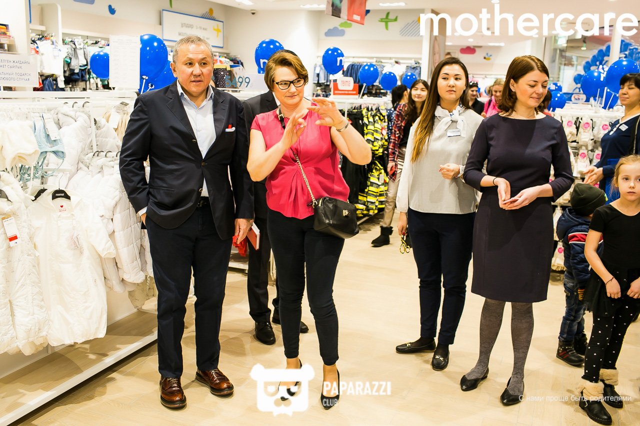 Открытие магазина Mothercare в Алматы ТРЦ Мега парк Алматы 17.02.2018 Открытие магазина Mothercare в Алматы ТРЦ Мега парк
