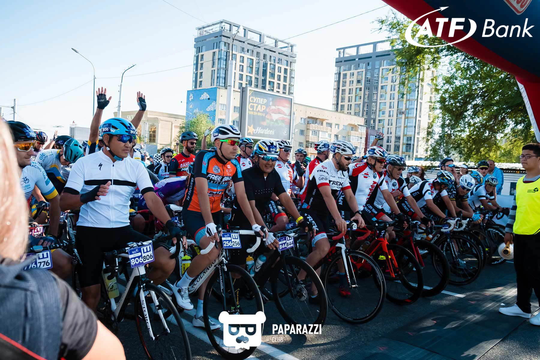 АТФБанк на велогонке "Tour of World Class Almaty" Алматы 18.08.2019 АТФБанк на велогонке "Tour of World Class Almaty"