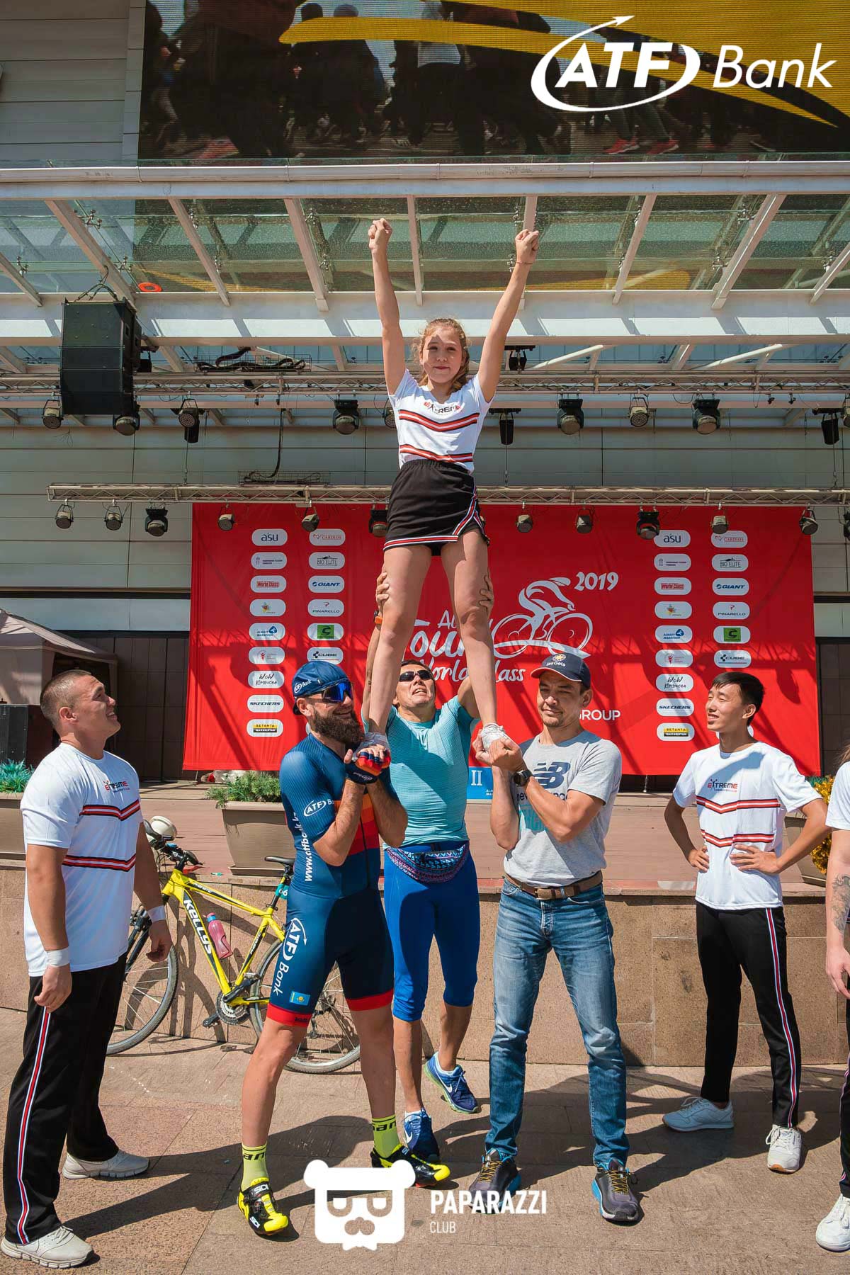 АТФБанк на велогонке "Tour of World Class Almaty" Алматы 18.08.2019 АТФБанк на велогонке "Tour of World Class Almaty"