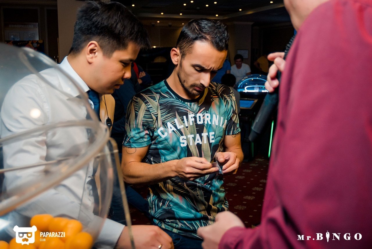 Бинго-клуб "Mr.Bingo" Алматы 28.04.2018 Бинго-клуб "Mr.Bingo"