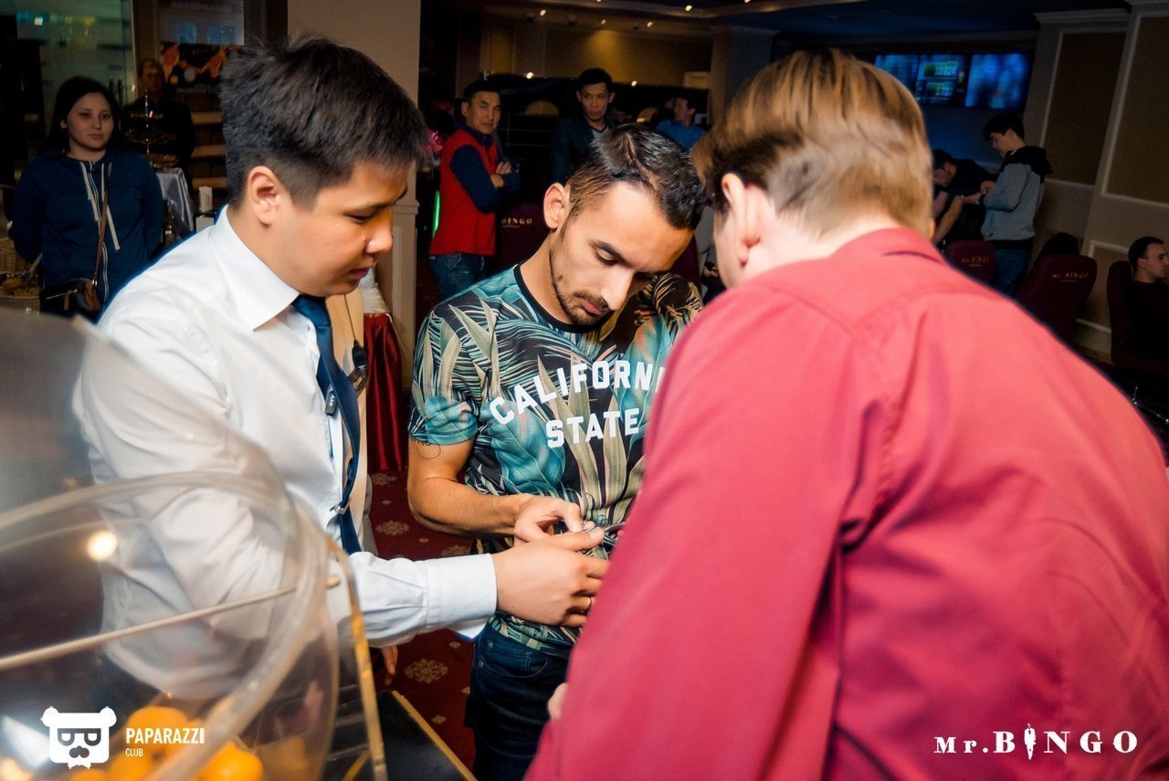 Бинго-клуб "Mr.Bingo" Алматы 28.04.2018 Бинго-клуб "Mr.Bingo"