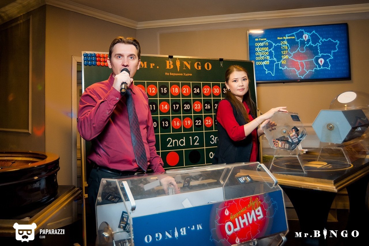 Бинго-клуб "Mr.Bingo" Алматы 28.04.2018 Бинго-клуб "Mr.Bingo"
