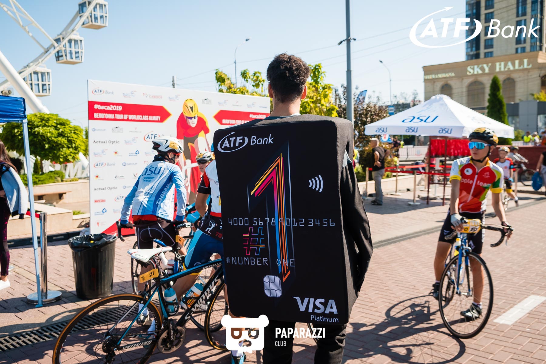 АТФБанк на велогонке "Tour of World Class Almaty" Алматы 18.08.2019 АТФБанк на велогонке "Tour of World Class Almaty"