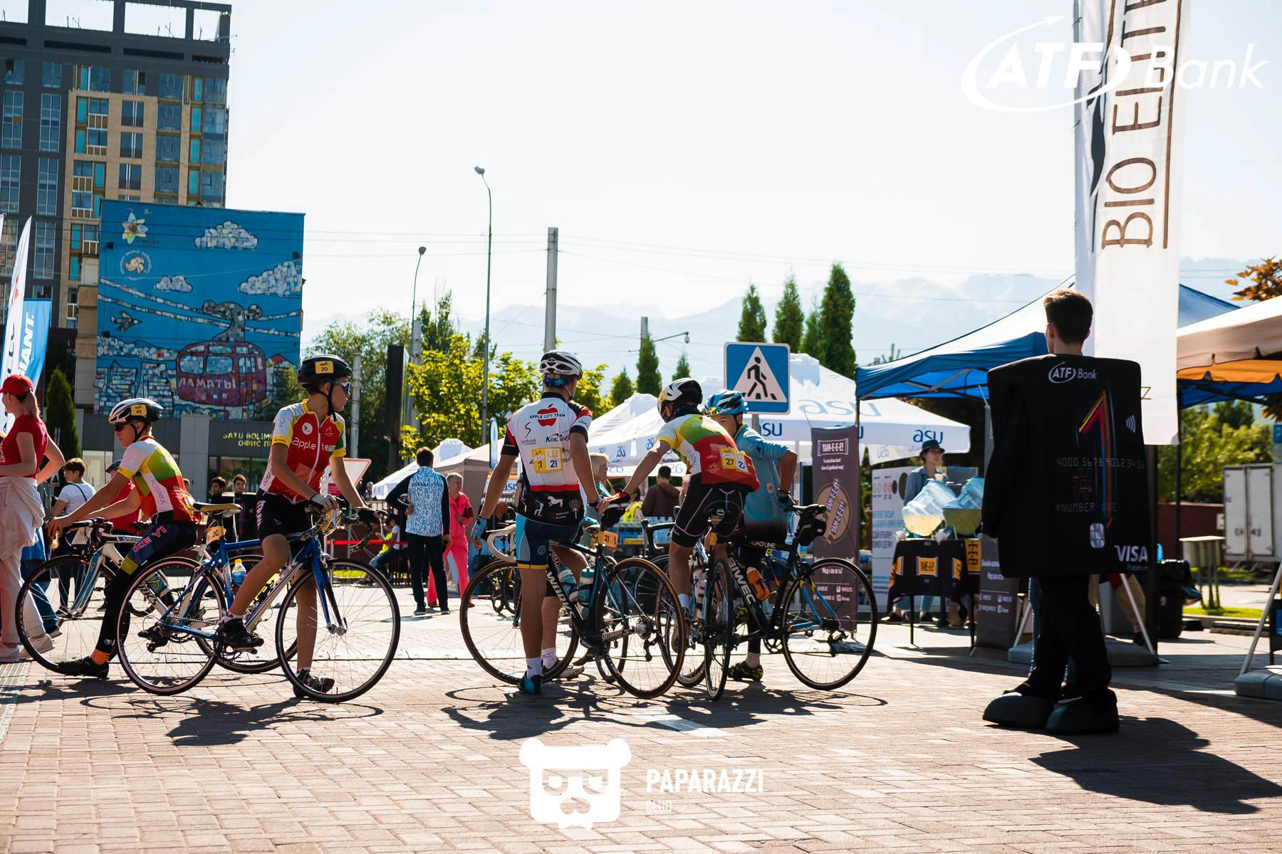 АТФБанк на велогонке "Tour of World Class Almaty" Алматы 18.08.2019 АТФБанк на велогонке "Tour of World Class Almaty"